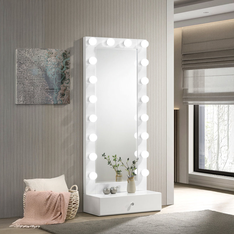 Meuble-lavabo 1 pièce avec miroir et miroir
