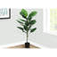 Artificielle 54 po - Feuilles en pot noir pour plante de décoration d'intérieur