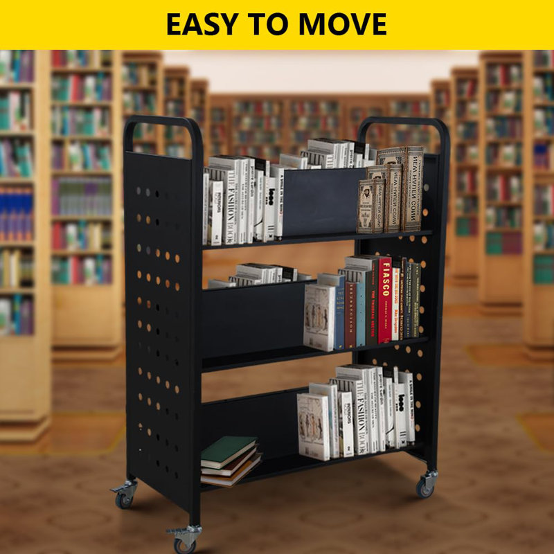 Book Cart, 200LBS Library Cart