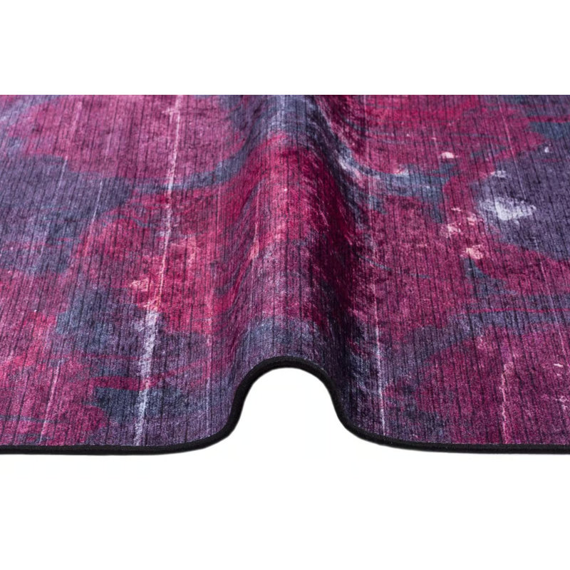 Cotney Cotton Floral Indoor / Outdoor Rug, Rectangle 5'3" x 7'7"