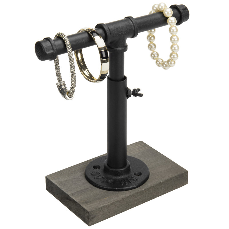 Industrial T-Bar Adjustable Jewellery Stand