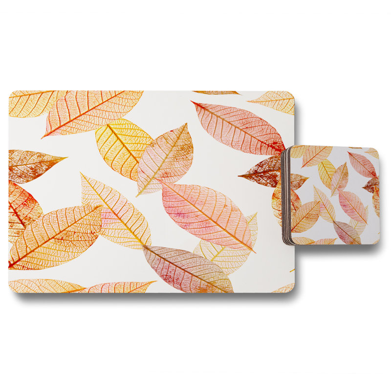 Hibbard Wood Floral Placemat