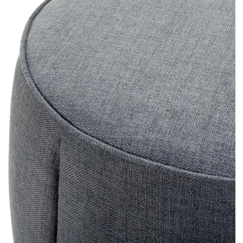 Alexandria Ottoman, Gray polyester