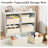 Bins Cube Storage Organizer - 8 Pack Fabric Trapezoid Storage Cubes For Bins And Baskets For Shelves Collapsible Non-Separating Trapezoidal Flared Cube Organizer-113879445