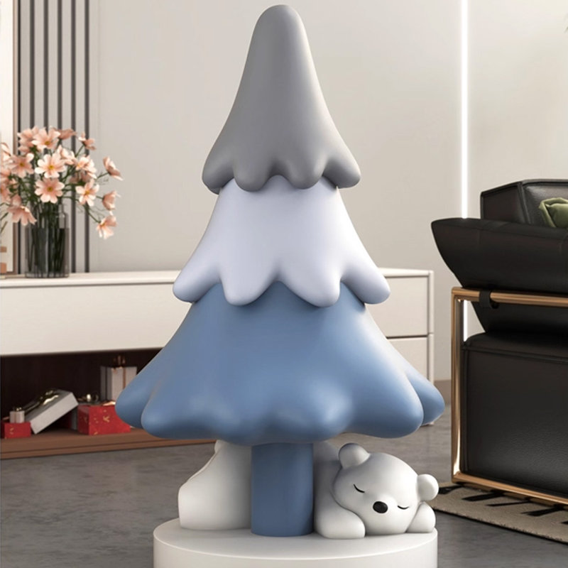 Figurines et objets décoratifs modernes en résine