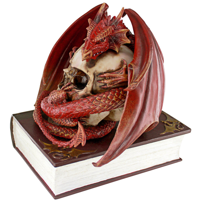 Coffret sculptural sang dragon