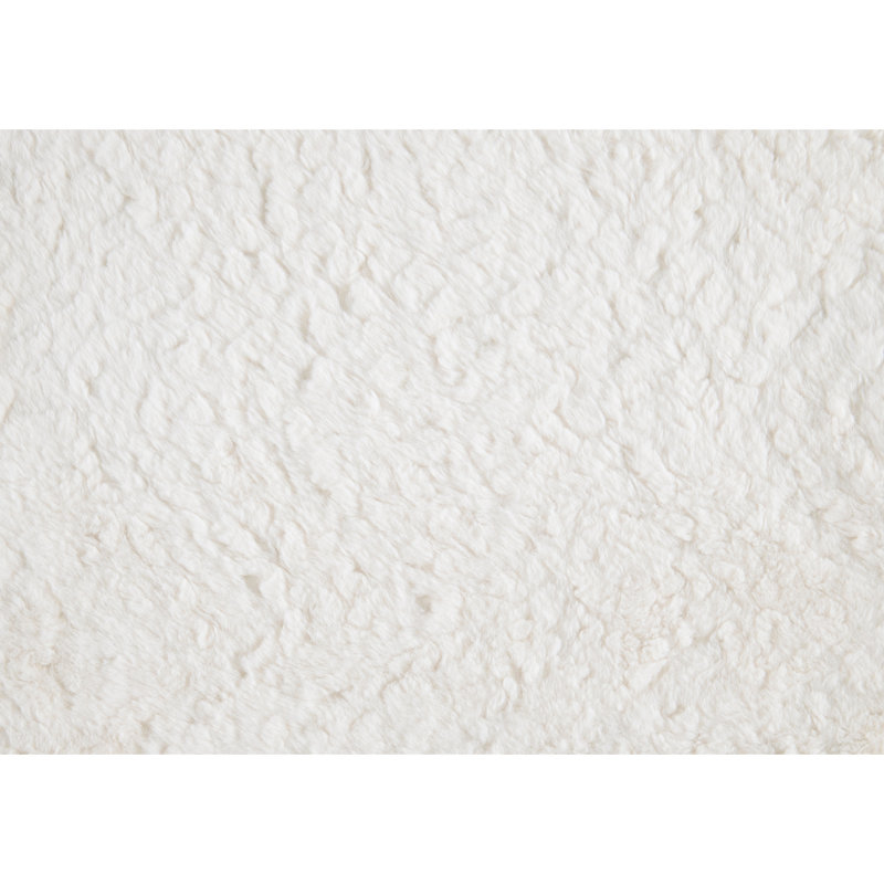 Pouf carré en fausse fourrure, plancher antidérapant, fermeture à glissière, capacité de poids de 300 lb avec fourrure moderne, qualité
