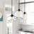 Cagdas 3 - Light Matte Black Pendant