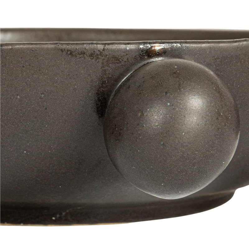 Ceramic Decorative Bowl, Black