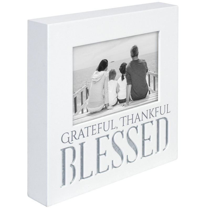 Dawson White Wood Matte Picture Frame
