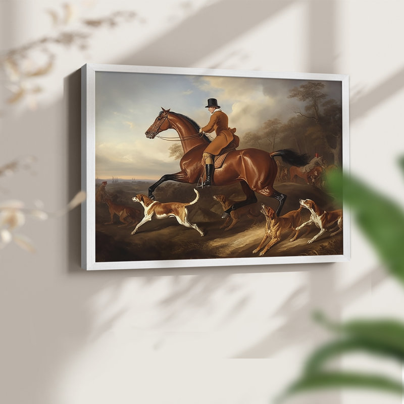 Faune - XCII - Reproduction encadrée - Restickable, H 16 po x l 20 po, Blanc