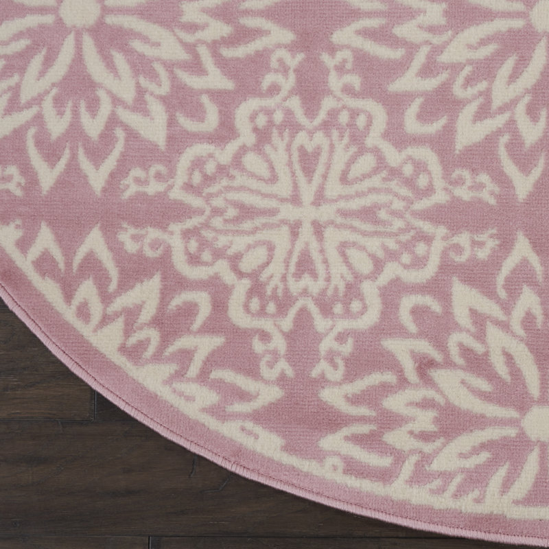 Tapis ivoire Sheron, Rond 5 pi 3 po