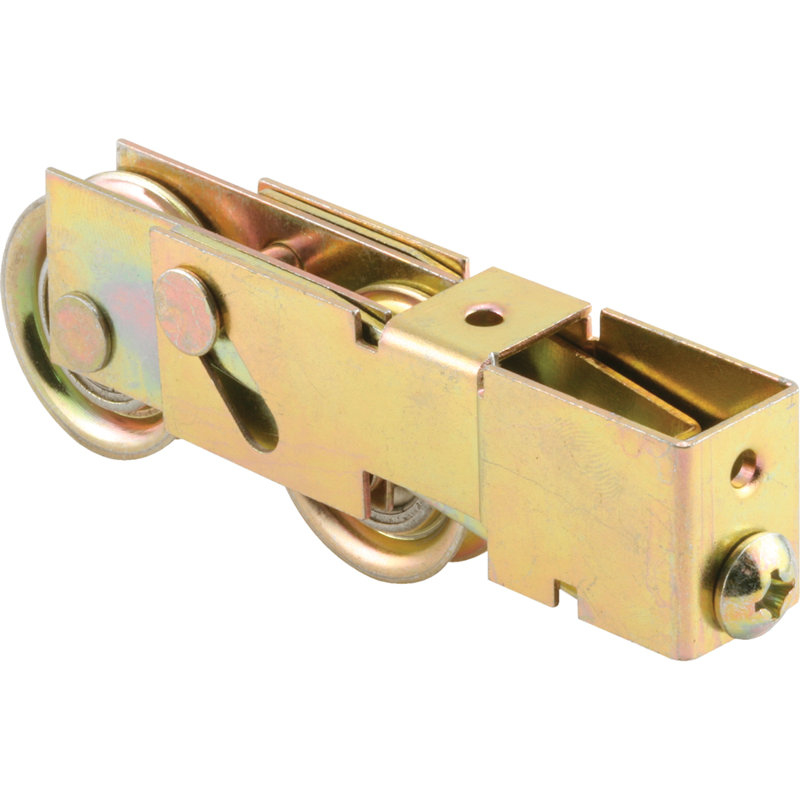Ensemble de rouleaux tandem à roulement à billes en acier 1-1 / 4 po, dossier unique pour Milgard (paquet de 1)