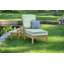 St. Lucia Outdoor Teak Chaise Lounge-1308907980