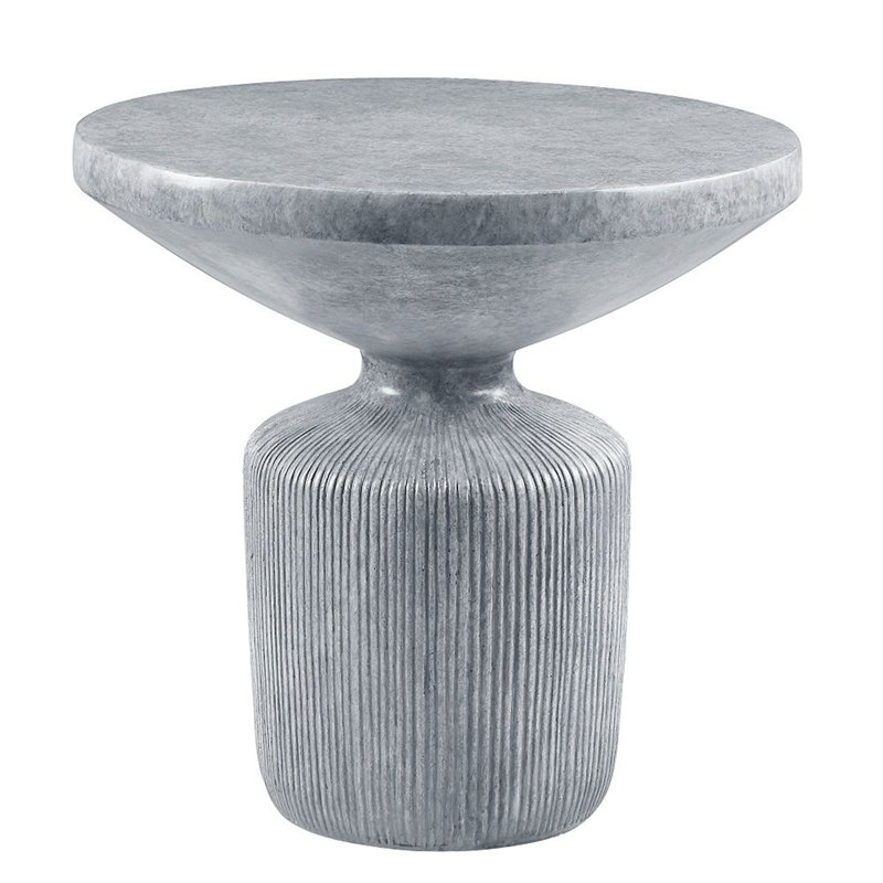 Table de bout Kellyanna, Bleu antique