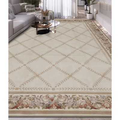 Tapis rectangulaire noué à la main