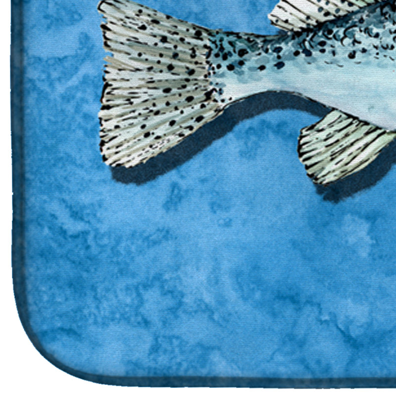 Tapis de séchage de truite poisson