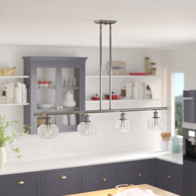 Larrick 4 - Light Kitchen Island Pendant