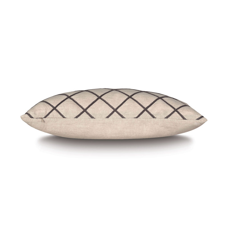 Camilla Linen Lumbar Pillow Cover & Insert