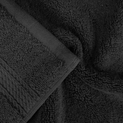 Egyptian Cotton Plush Heavyweight Absorbent 9 Piece Bathroom Towel Set