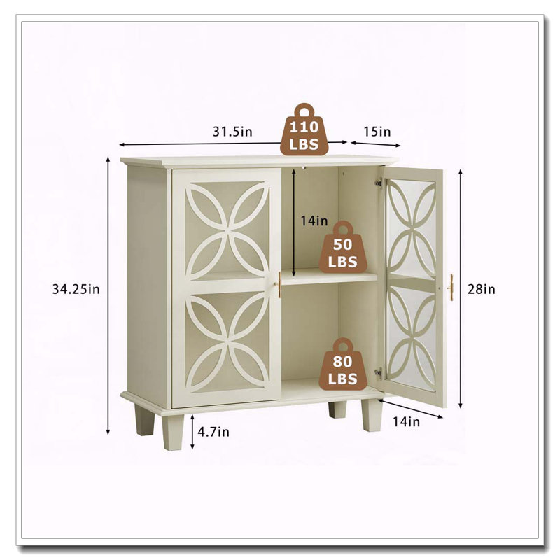 Sideboard Buffet Storage Cabinet