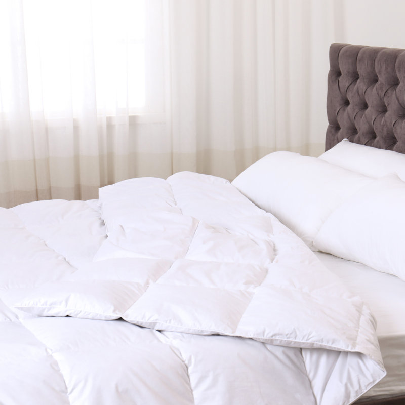 Édredon en duvet synthétique toutes saisons, Double