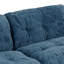 Canapé modulaire à deux places Canapé modulaire à assise profonde Canapé-lit en chenille Canapé-lit