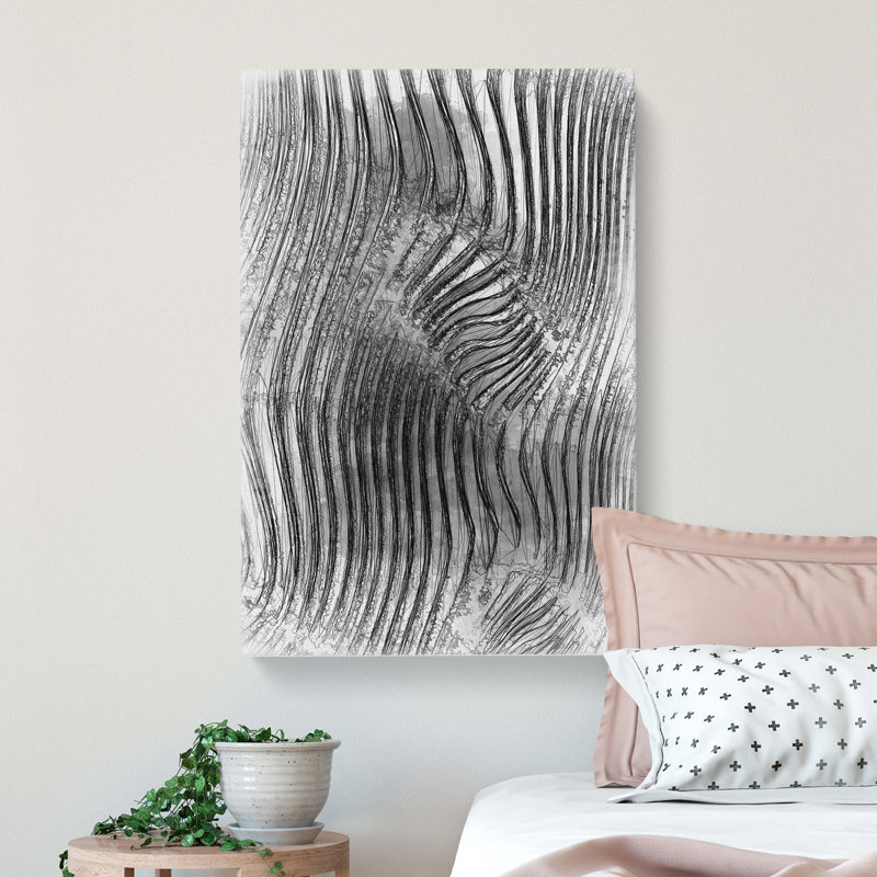 Optical Illusion In Abstract - Wrapped Canvas, 50cm H x 35cm W x 3cm D