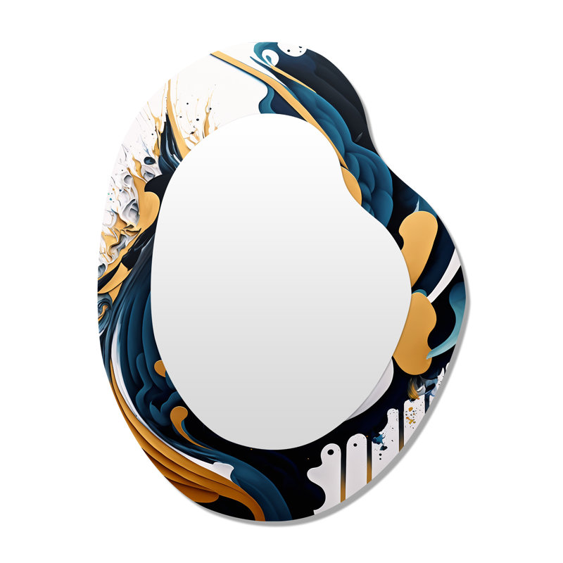 Miroir mural Grannis - Abstract