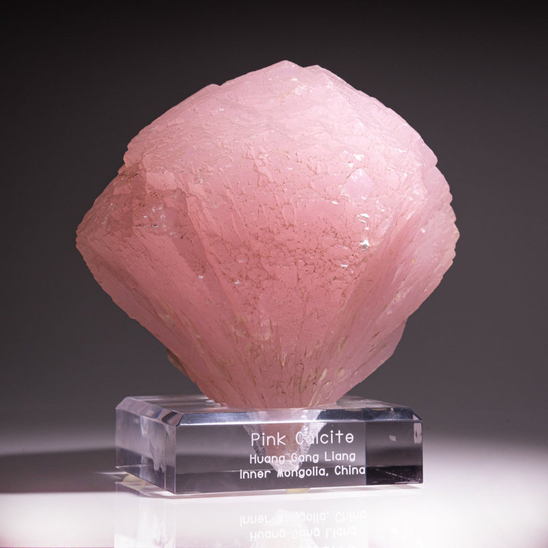 Calcite Var. Manganocalcite From Huanggang Mine, Inner Mongolia, China