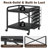 Printer Stand With File Holder Organizer, Printer Cart With Adjustable Height Shelf And Wheels-115698665-115698668