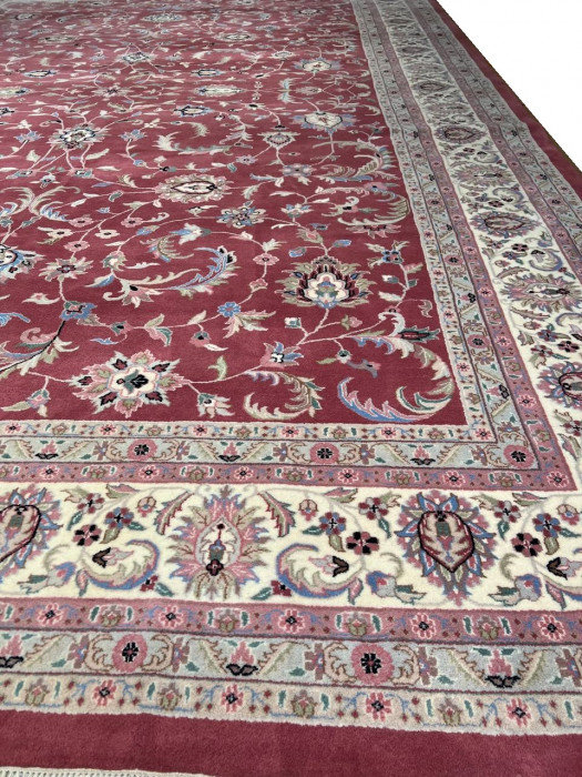 Jaimelynn One-of-a-Kind 18'3'' x 12'1'' Hand Knotted Area Rug