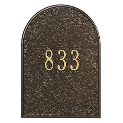 Capitol mailbox door panel