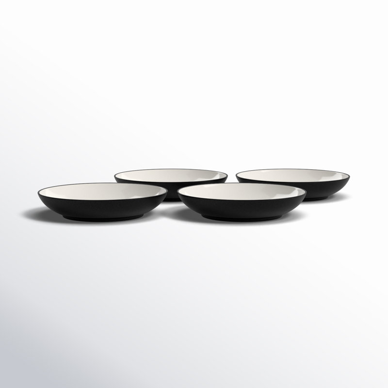Noritake Colorwave Coupe Pasta Bowls, 9-1/4", 35 Oz., Graphite