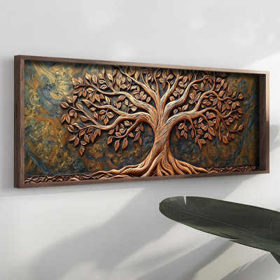 Élégante peinture décorative en panneau de fibres à densité moyenne, 15,7 x 47,2 x 0,1 pouces | 100% panneau de fibres à densité moyenne avec épaisseur de 3 mm, cadre 100% bois de pin | Œuvre d'art imprimé UV pour la décoration intérieure, le salon, le bureau, l'esthétique moderne