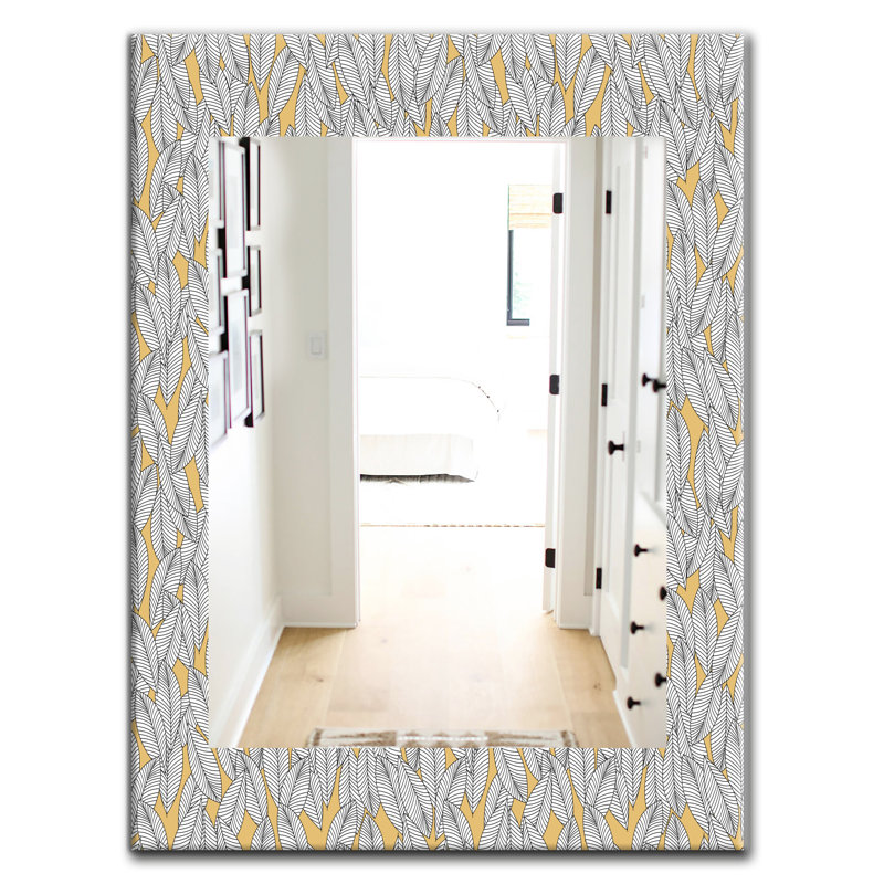 Miroir de salle de bain/meuble-lavabo traditionnel laisse, H 39,4 po x l 29,5 po