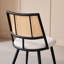Cotton Blend Side Chair in White