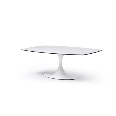 Amarosa Glass Top Single Coffee Table