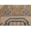 Tapis à motif géométrique indien Khotan 9 x 12