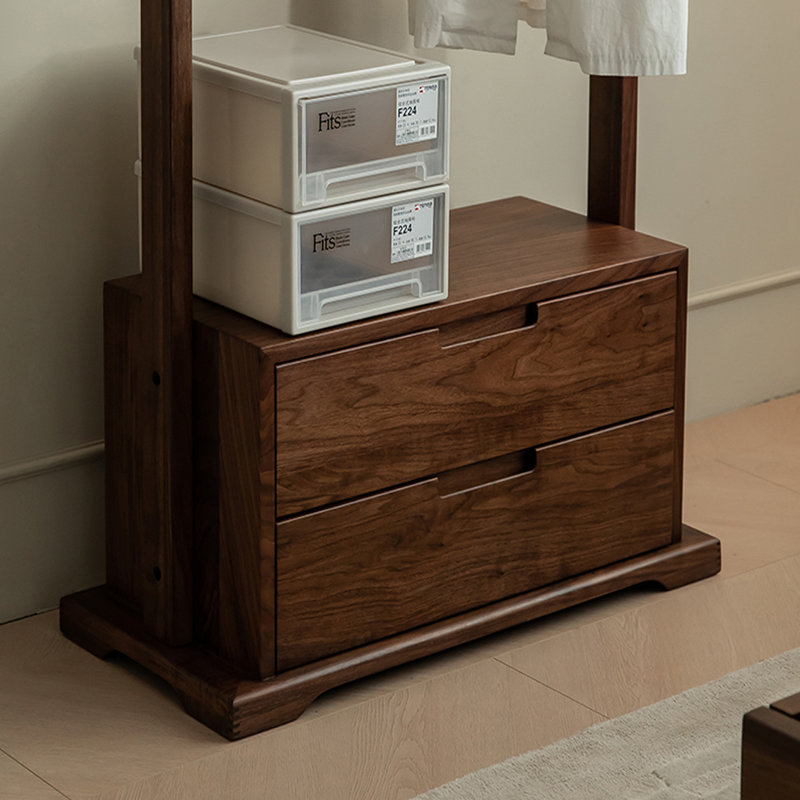 Solid Wood Coat Rack, Multifunctional & Elegant