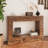 47" Farmhouse Console Table, Sofa Table Accent Table, Entryway Table With Storage, Narrow Entryway Table For Hallway, Living Room, Entrance, Foyer (Dark Brown)-1425976322