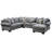 Braidwood Upholstered U-Shaped Sectional Left Hand Facing