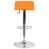 Orange is out of stock selected