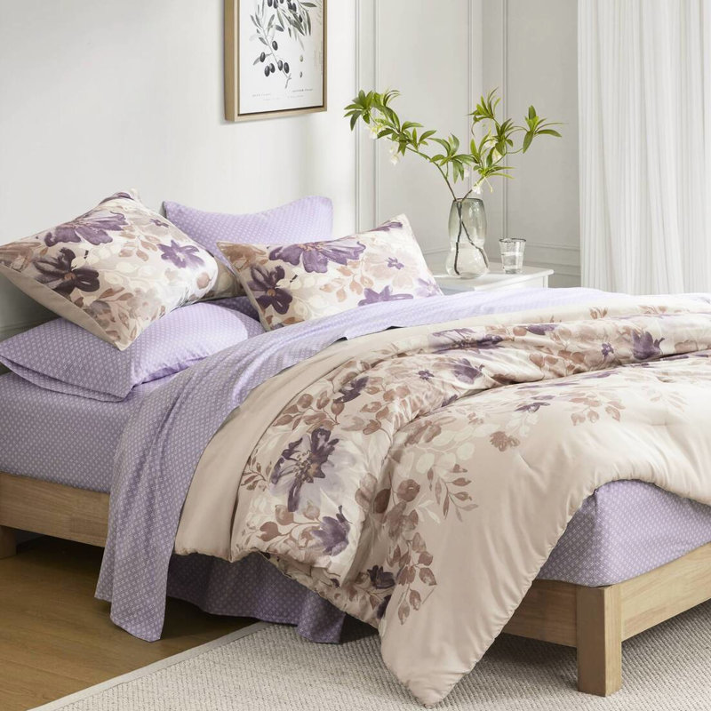 Taupe King Bedding - , Machine Washable Sheets Comforter, Sheets, Pillowcases Soft Touch