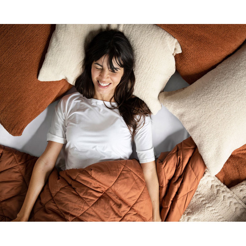 Snug Sham Set, Standard, Sienna