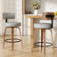 Tabouret de bar pivotant chic en cuir pour un confort et un style ultimes-212838765-212838770