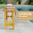  1 PCS Outdoor Teak Wood Bench 2-Person Loveseat Seating for Porch Patio Backyard