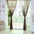 2 Pcs/Set Solid Color Sheer Curtains, Transparent Window Shades Tulle Drapes, Rod Pocket Curtains For Bedroom, Living Room-881086018