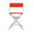 24" Folding Director Chair-19623357-19623341