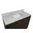 Rumalda 48'' Single Bathroom Vanity with Carrara Marble Top-552676405